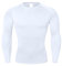 NuCamper Men's Long Sleeved Compression Top, White, L, Long Sleeve, Pullover, Men's, Athletes, Sports Enthusiasts, Top, Shirt