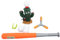 YARNOW 1Satz Wassersprinkler Für Drehbarer Sprinkler Mit Baseball Und Kaktus Sommerspaß Im Freien Für Garten Und Hinterhofspiele
