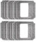 QBGKSFHG Compatible con ABIR WD8. Robot Limpiacristales con Mopa Reutilizable Y Lavable De 21 X 21 Cm.(12pcs)