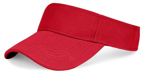 Berretto unisex con visiera da golf, cappello da tennis, con visiera parasole, berretto da baseball, regolabile, visiera estiva per uomo e donna
