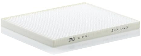 MANN-FILTER, CU 2434 Cabin Air Filter | For Passenger Cars, Dust and Pollen Filtration, Improved Air Quality, Interior Air Protection, True OE Engineering