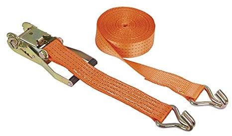 Kerbl Ratschenzurrgurt 2-teilig, orange, 50 mm / 12m, 4000 kg