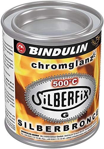 Bindulin SG125 Aluminium Dauerfarbe Silberfix-G Silberbronze 125ml