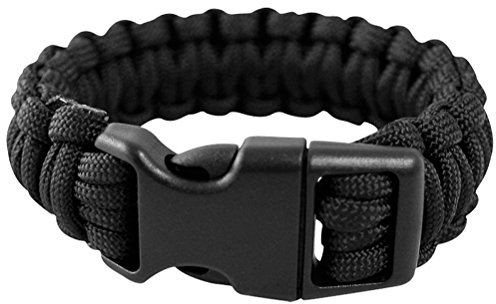 Mil-Tec para Armband 15mm KST.Verschl. schwarz Gr.M