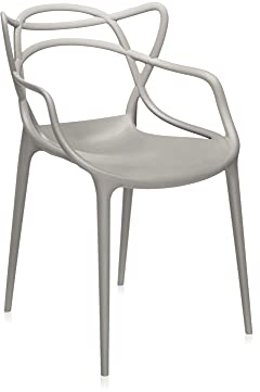 Kartell Masters, Stuhl, Grau, 2er-Satz