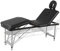 vidaXL Alu Massageliege Massagetisch Bank Kosmetik Therapieliege Tasche 4 Zonen