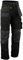 WrightFits Men Holster Work Trousers Black - Heavy Duty Safety Combat Cargo Pants - Multi Pockets - Knee Pad Pockets - Triple Stitched - Durable Workwear (30W X 31L)