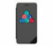 Wiko WKPRFIGY3702 Wicube Custodia con Finestra Interattiva e Stampa Tessuto Lenny 3, Grigio