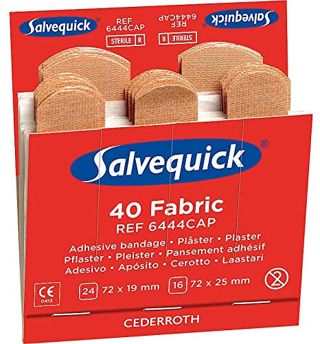 Cederroth/Salvequick 6 x Refills (240 Plasters) - CD6