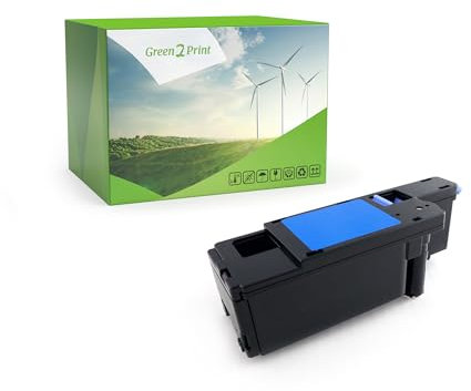 Green2Print Toner Cyan 1000 Seiten ersetzt Xerox 106R02756 passend für Xerox Phaser 6020, 6022, Workcentre 6025, 6027