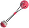 Pet Palla con Ventosa, Cane Giocattolo Palla, Giocattoli da Masticare per Cani, Multifunction Pet Molar Bite Toy, Rubber Ball Giocattolo Con Suction Cup Interactive Dog Toy For Teeth Cleaning (rosso)