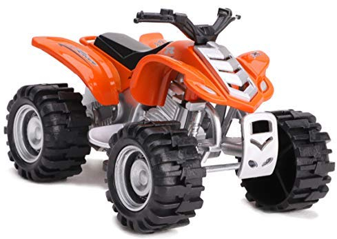 Toyland 11cm Quad-Bike mit Druckgussantrieb Designs - ORANGE - Jungenspielzeug