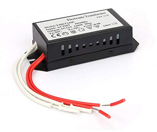 LED Power Supply 160W Smart Transformer for Halogen Bulbs 12V Voltage Converter Home Lighting Adapter with Efficient Driver for Residential Use