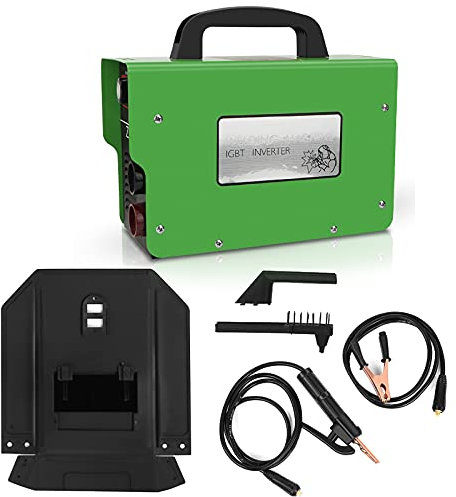 Inverter Welder, ARC MMA‑200Amp DC IGBT Inverter Welder 20-200Amp Portable Electric Welding Machine with Carrying Handle for DIY, Maintenance, Metal Fabrication and Repair (UK Plug, 220V)
