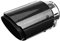 Umisu Embout Échappement en Fibre de Carbone Tuyau d'Échappement Silencieux Inox de Voiture Sortie de Tuyau Arrière Voiture 63mm Diamètre Intérieur
