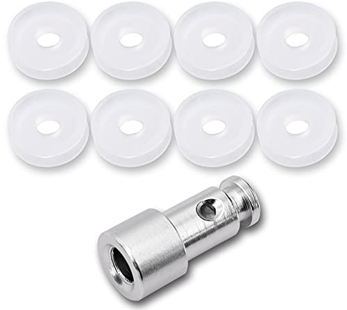Schnellkochtopf-Teile und Zubehör, Ersatz-Schwimmerschwimmer und 8 Dichtungen (8 + 1) Packung (Schwimmer+Dichtung-8+1p)