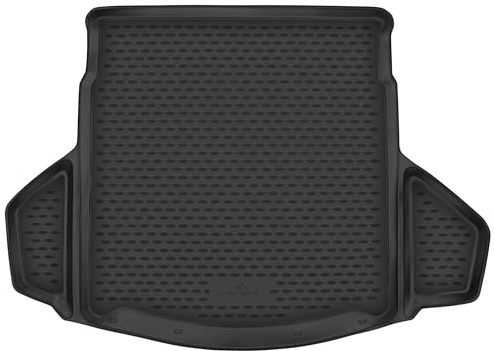 WALSER XTR Kofferraumwanne für Toyota Auris Kombi (E18) oberer Ladeboden 2013-2015, 100% passgenaue Antirutschmatte Auto, Gummimatte Auto, Kofferraum Schutzmatte, Auto Gummimatten