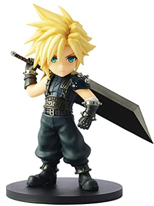 SQUARE ENIX Final Fantasy VII Remake: Cloud Strife Adorable Arts Figure