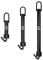 DOBERNUT Car Tailgate Vent Lock – Pet Ventilation Car Door Lock - Latch Hook Dog Guard for Car Boot/Trunk Lid – for Estate Cars, Hatchbacks, Vans & More - (12 inch)