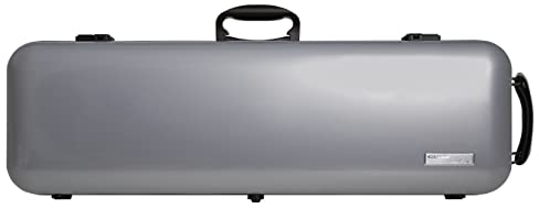 GEWA Violinkoffer AIR 2.1 silber metallic hochglanz, mit zusätzlichem Seitengriff, Made in Germany