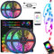 RGB led strip, USB 2M led streifen lichter, led lichtband, lichterkette App Steuerung, Musik Sync Led lights, Rgb Flexibel Led band, beleuchtung deko Bluetooth, lichter für Deko Zimmer Gaming Küche