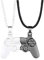 MYSUNBAR Gamer Freundschaftskette für 2 - Magnetische BFF Kette - Controller Anhänger mit P1 & P2 - Geschenk für Gamer Best Friends