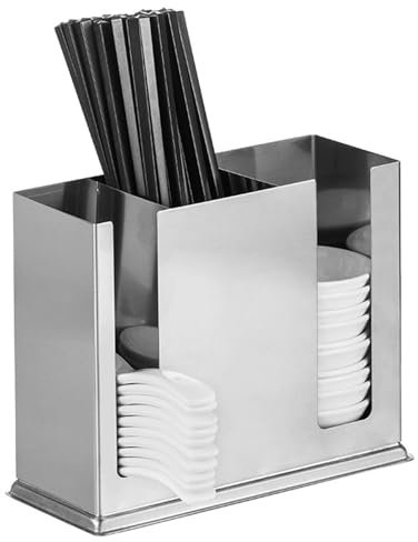 MOZUO Stainless Steel Cutlery Organizer, Kitchen Cutlery Drying Rack Crockery Organizer Crockery Drainer for Kitchen, Cabinets
