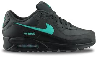 Nike IF0670-002 AIR MAX 90 Herren DK Smoke Grey/Clear Jade II-Black-White EU 40.5
