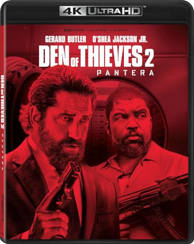 Den Of Thieves 2: Pantera - BLURAY, Digital, 4K ULTRA HD [Blu-ray]