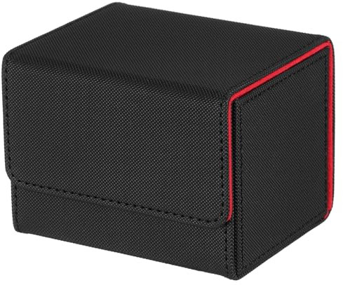 Abaodam Kasten für Karten Kartenetui karten sammelbox spielkarten box spielkarten Spielkartenhalter Aufbewahrungs-Organizer-Fall fünf Stücke Satin