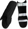 rockible Baseball Beinschutz, Schienbeinschoner für Gewichtheben, Baseball Batter Leg Guards, Ergonomisch Schienbein Schutzausrüstung für Baseball und Softballaktivitäten, Schwarz