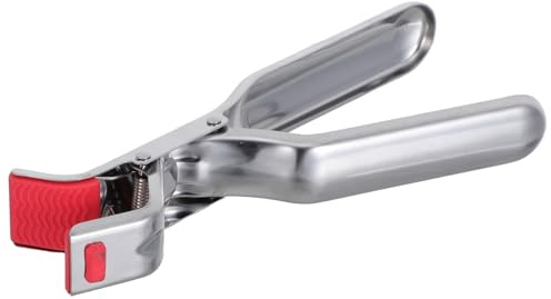 VICASKY Pinces Anti-brûlure en Acier Inoxydable pour Bols et Assiettes Pince à Micro-ondes Résistante la Chaleur Cuisine Outil Polyvalent pour Plaques Chauffantes Ustensile la Cuisine