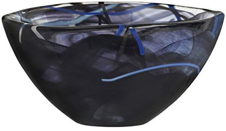 Kosta Boda Contrast Bowl Small Black