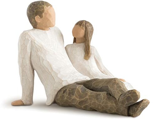 Willow Tree Father & Daughter Figurine