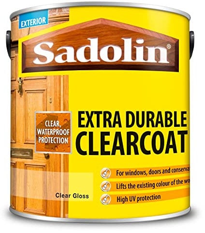 Sadolin Extra Durable Clear Coat 2.5lt Gloss Finish