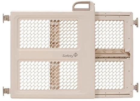 Safety 1st Baby Gates for Doorways, Pressure Mount Lift, Lock and Swing, Dog Gates, Hardware Gate for Stairs, Fits 28-42 Wide