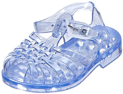 Méduse, Calzature per sport acquatici, Sandali da spiaggia, Infradito bambine, Unisex, Trasparente, 23 EU
