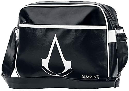 ABYstyle – ASSIN'S CREED – Umhängetasche Crest aus Vinyl, Wappen, one size, Umhängetaschen