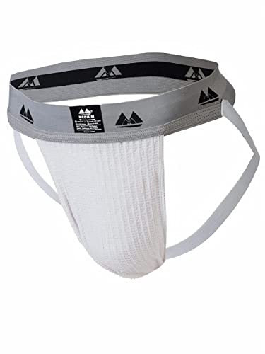 Mm Herren Jockstrap, Weiß, One Size