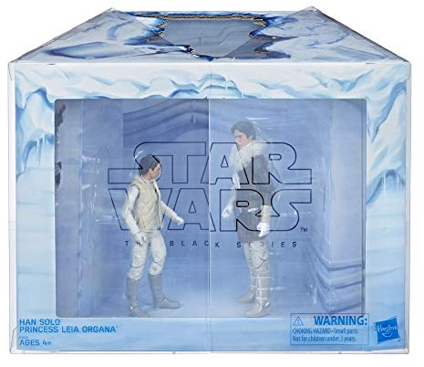 Star Wars Black Series Hoth Leia Organa and Han Solo Figures