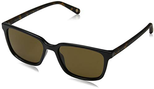 Ted Baker Sunglasses Herren Farley Sonnenbrille, Schwarz (Black/Brown), 53