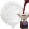 NA 2 PCS Stainless Food Funnel Set,13.9cm Kitchen Strainer Mesh Filter,Jam Straining Food Strainer,for 5 Inch Kitchen Funnel,Wine, Liquor, Enzymes, Secondary Filtration (200+400 Mesh Filter)