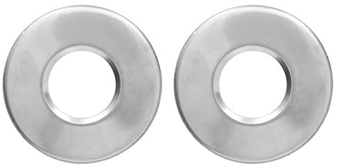 Placa de Cubierta para Escalera de Piscina, Placa de Acero Inoxidable de Alta dureza para 5 cm, Tubo de Escalera, barandilla de Mano para Piscina, Piezas de Repuesto,2 Piezas