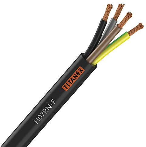 Titanex H07-RNF 1.5mm 4 Core Rubber Cable 100m