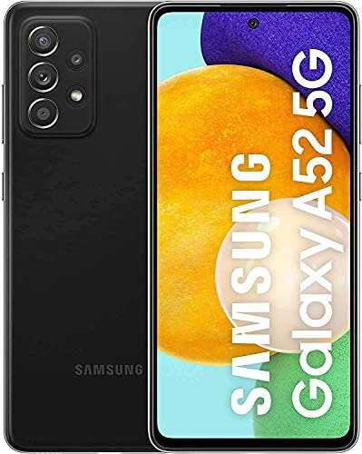 SAMSUNG Galaxy A52 5G - Smartphone 128GB, Dual Sim, Nero