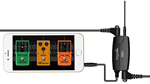 KINGDUO Gb2I Guitar Bass Adaptador De Interfaz para Teléfono O iPad