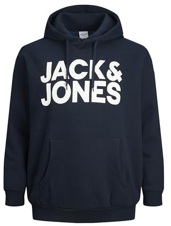 JACK&JONES PLUS JJECORP Logo Sweat Hood NOOS PLS