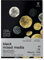 Winsor & Newton 6694009 Mixed Media Tonpapier im Block, 25 Blatt schwarzes schweres Papier a 200g/m², 100% Säurefrei, Archivierungsqualiät, geeignet für nasse und trockene Maltechniken - DIN A3