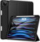 JETech Case for iPad Pro 11 Inch (2022/2021/2020 Model) with Pencil Holder, Support 2nd Pencil Charging, Slim Tablet Cover with Soft TPU Back, Auto Wake/Sleep (Black)