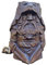 Asamio Figurine de nain de jardin Odin Thor Viking en résine - Statue de jardin amusante - Mini nain de jardin - Décoration de jardin
